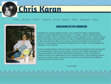 Tablet Screenshot of chriskaran.com